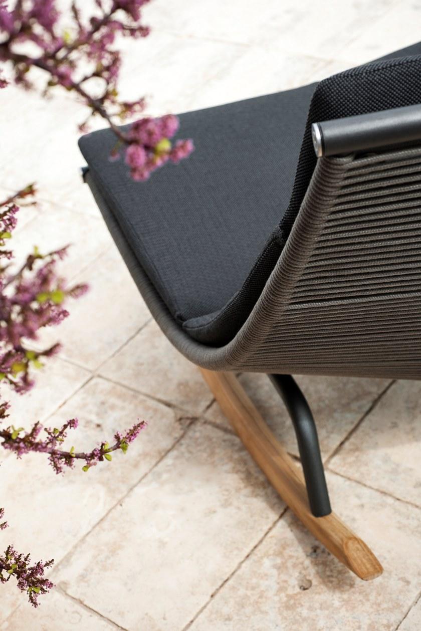 RODA Садовое кресло-качалка из полиэстера Laze sun-id-1426746 - Вид №4