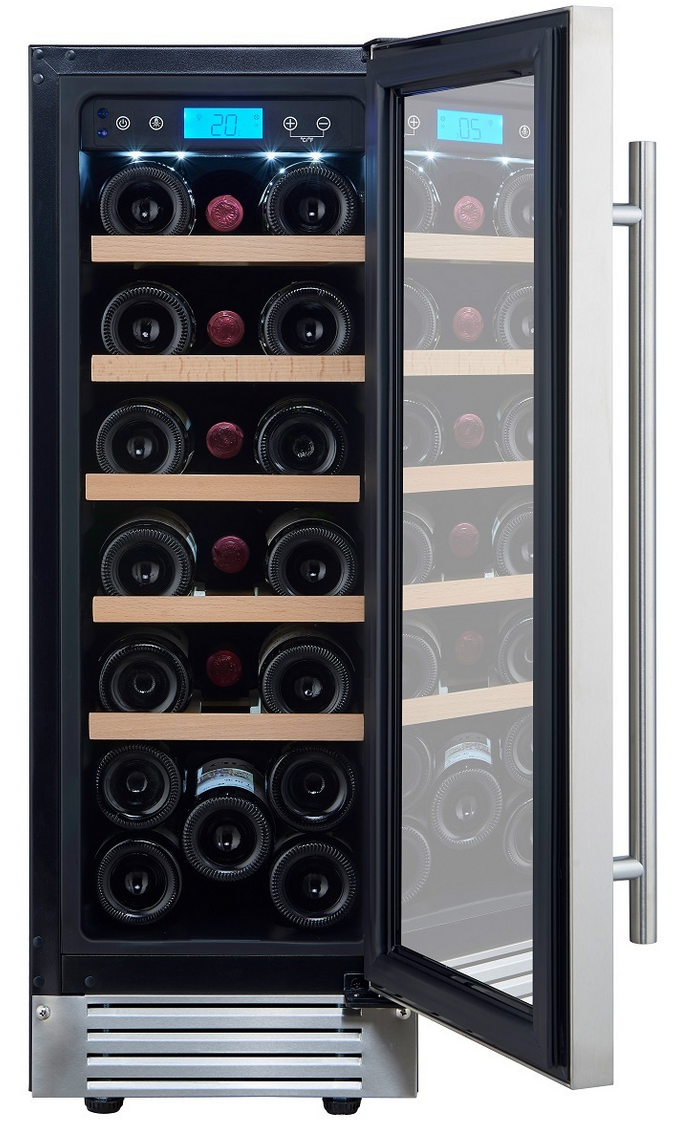 9049322 Винный шкаф CellarPrivate CP020-1T серебристый CELLAR PRIVATE STDN-0134282 - Вид №1