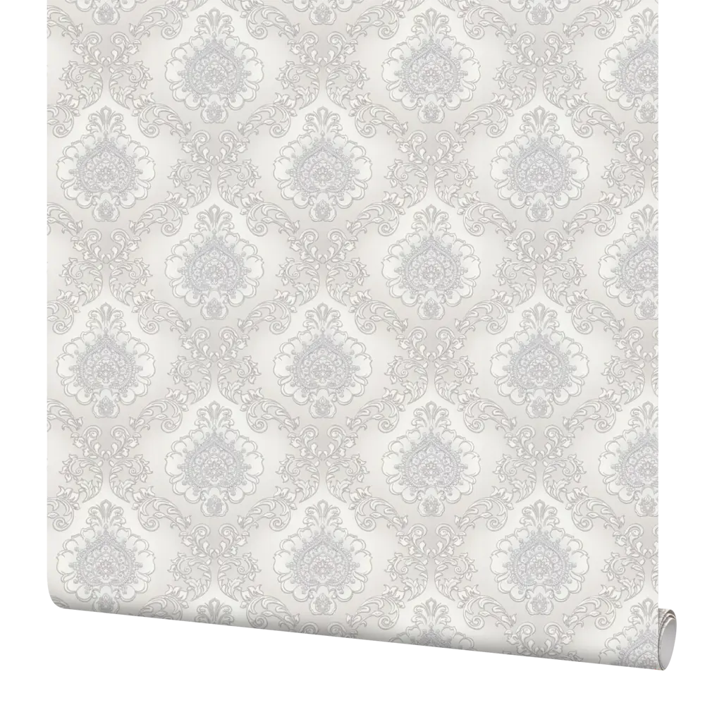 Флизелиновые обои PALITRA HOME Rosalina серые 1.06 м - элегантная текстура для стильного интерьера 88120863 STLM-0076927