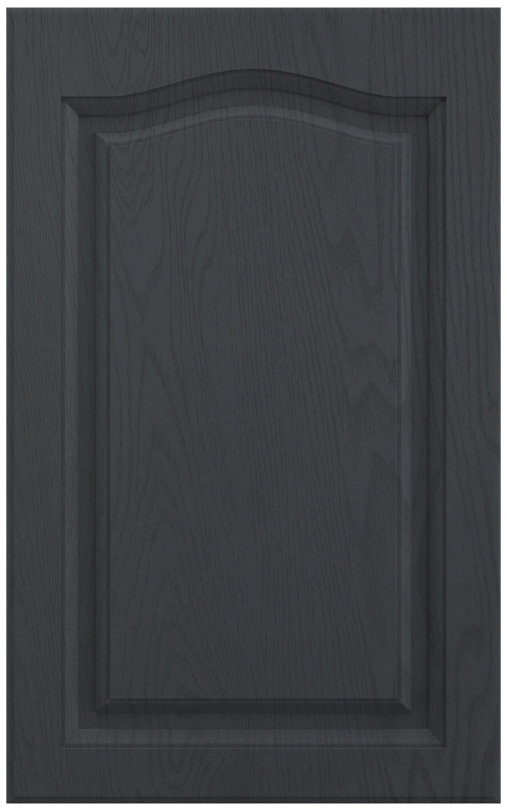 Фасады для кухни Классика Фрезеровка «Классика 90+» Ясень графит атласный №524 SIDAK SIST1064-201