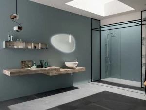 RAB Arredobagno Столешница для умывальника из массива дерева Soul wood 25