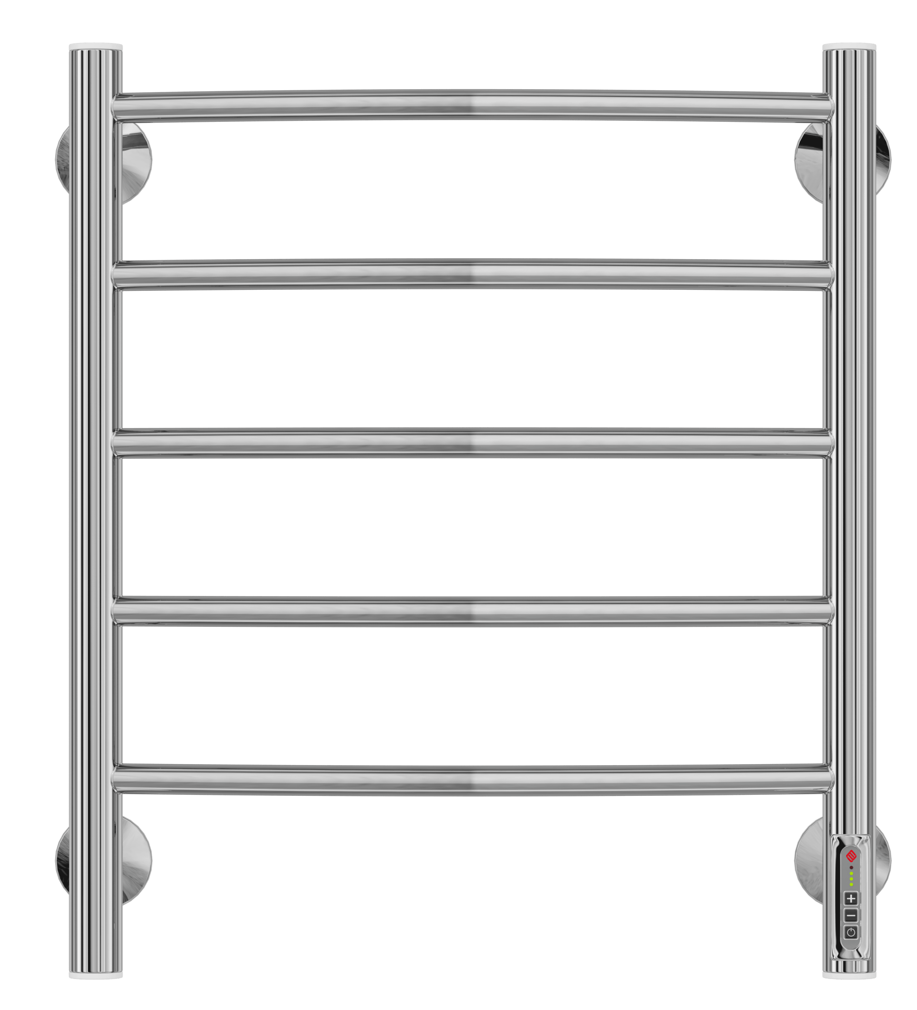 4660059580197 ЭЛЕКТРИКА Классик П5 450х550 электро ( new встроен диммер) Полотенцесушитель TERMINUS RAL 9005 глянец  - Вид №1