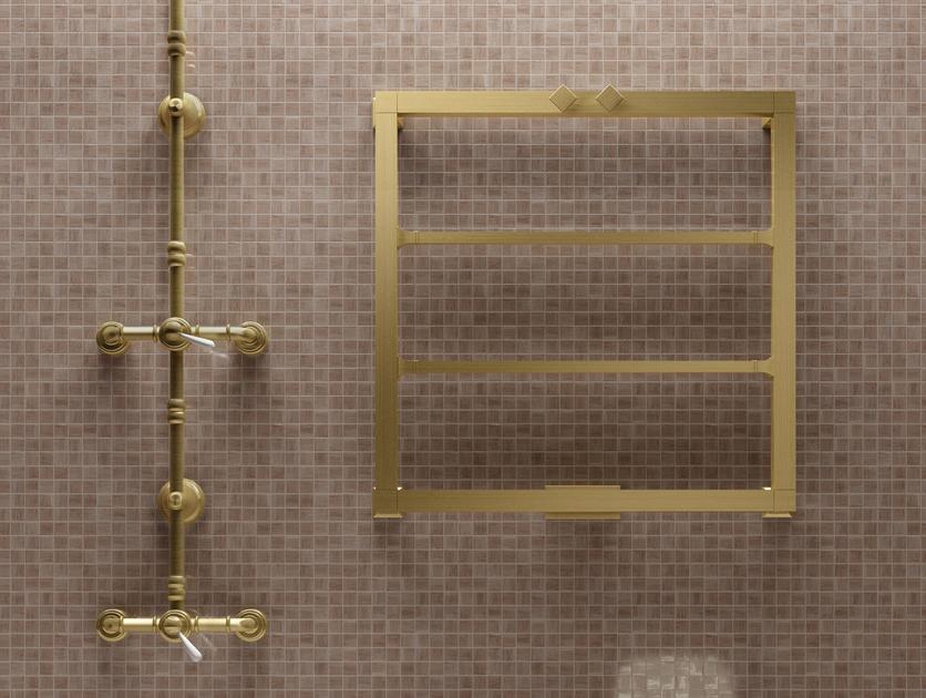 SCIROCCO H Электрический полотенцесушитель из латуни Design sun-id-1348933 - Вид №2