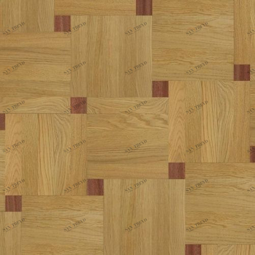 Художественный паркет Da Vinci Щитовой 26-316 Дуб (Гладкая) 500х500 мм 26010316