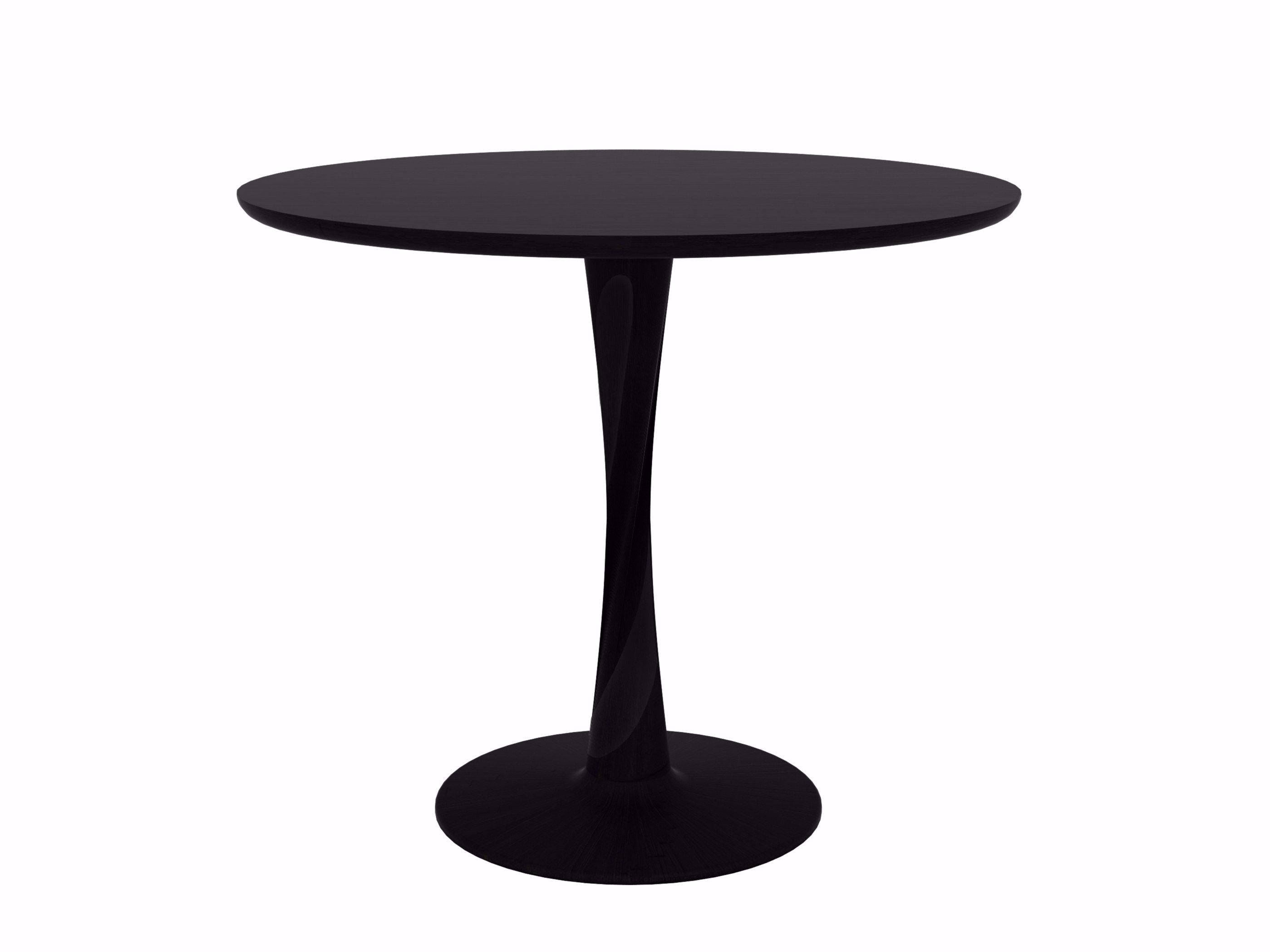 Круглый дубовый обеденный стол Ethnicraft Torsion ARCH-00076430 - Вид №1