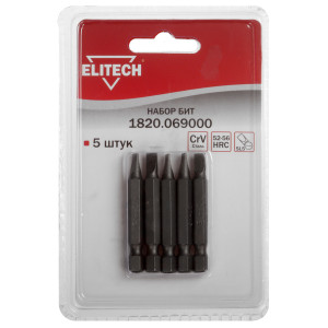 Набор бит ELITECH 1820.069000 9135838