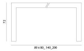 GARDA DESIGN Квадратный стол из листового металла sun-id-1387577 - Вид №4