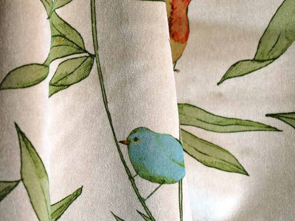 Обивочная ткань с цветочным рисунком Jannelli&Volpi СП GRANDE CORNICHE FABRICS ARCH-00100341