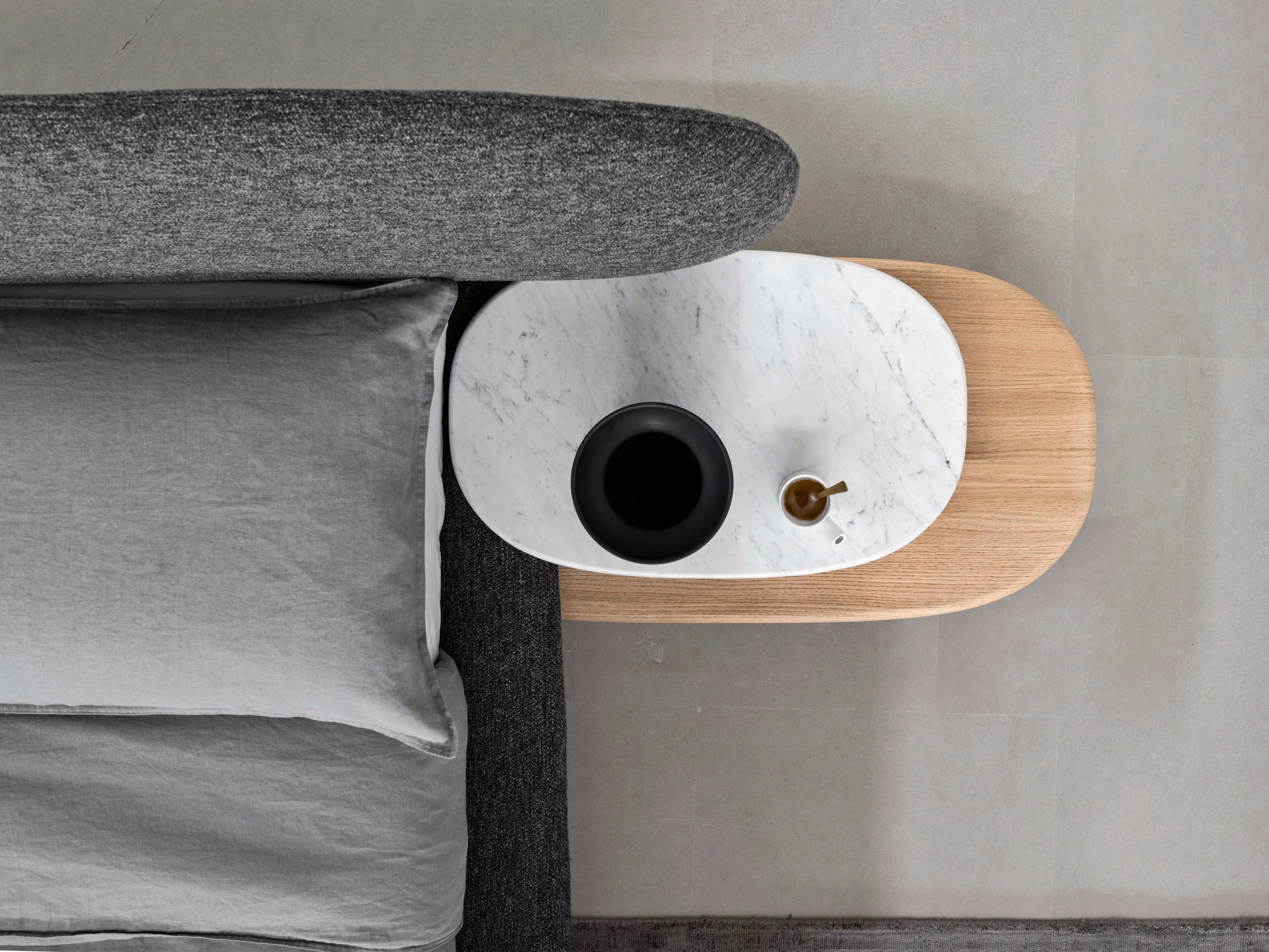 Мягкая кровать из ткани с мягким изголовьем Alf DaFrè Neyõ ARCH-00100012 - Вид №7