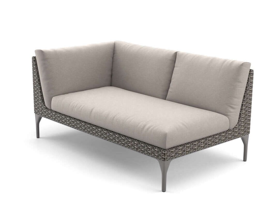 2-местный тканевый садовый диван DEDON MU ARCH-00052286