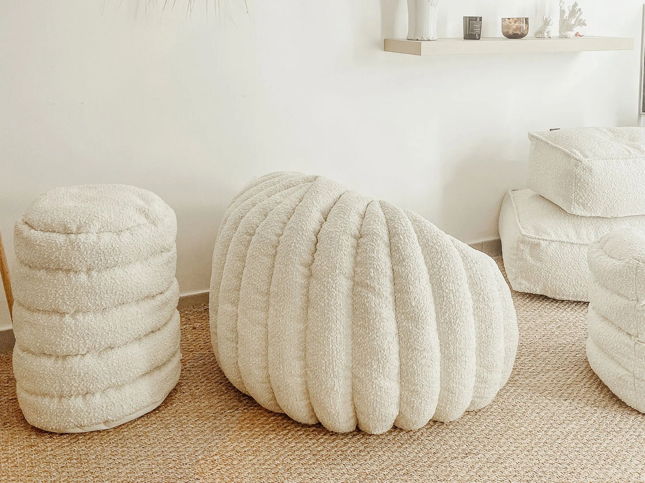 Круглый шерстяной пуф MX HOME буклет ARCH-00104463 - Вид №1