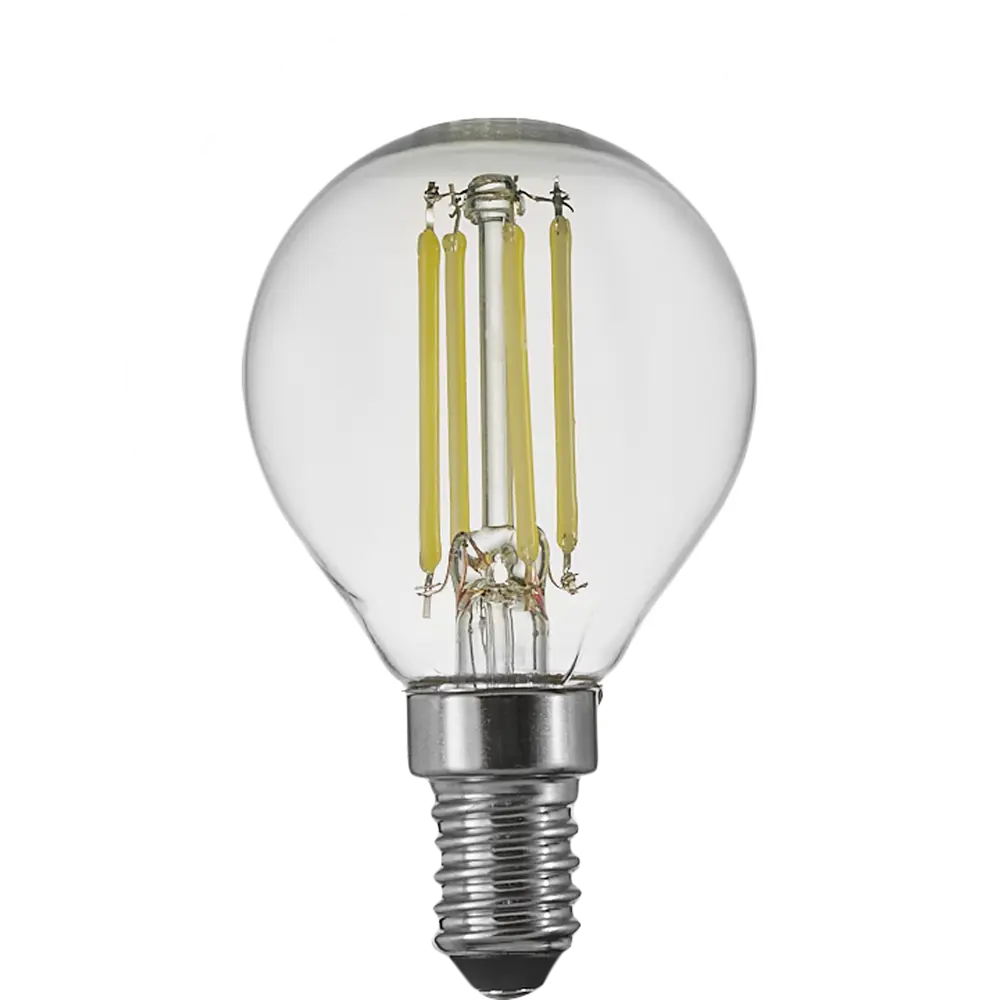 Лампа светодиодная Osram P E14 220/240 В 5 Вт шар 600 лм нейтральный белый свет 85306981 STLM-2069358  - Вид №1