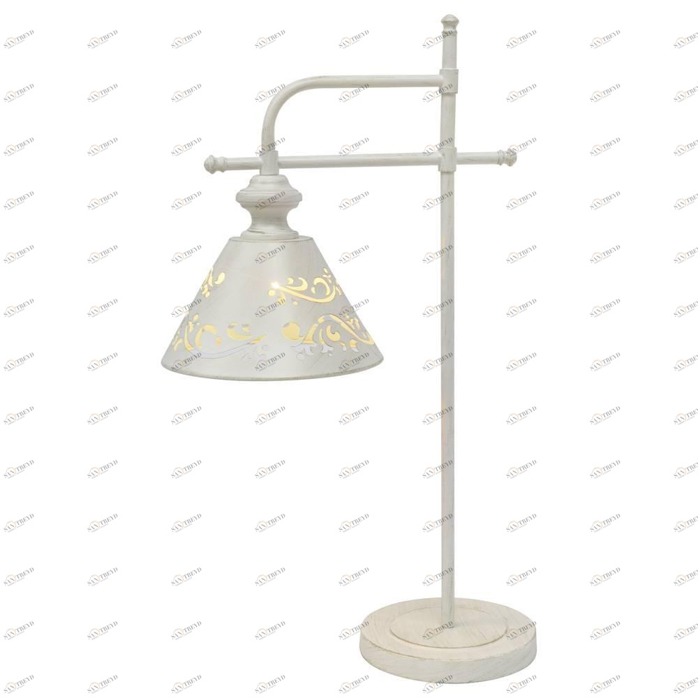 Настольная лампа Arte Lamp Kensington A1511LT-1WG ARTE LAMP КЛАССИЧЕСКИЕ 080277 Белый 