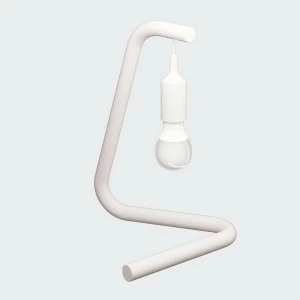 Лампа настольная светодиодная белая Bauhaus by Varya Schuka BHVS-LMP-W WOODI  00-3966435 Белый