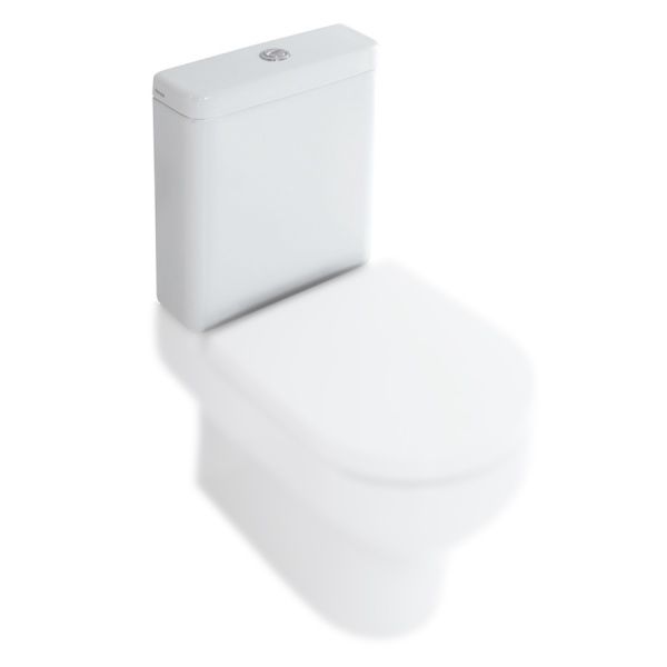 SYN71PF113 Olympia Clear, бачок для моноблока, включая механизм смыва, цвет черный глянцевый Santreyd