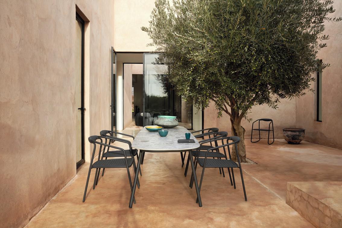 MNST1002 Обеденный стол pca flint f13 280см x 100см Manutti Minus - Вид №11