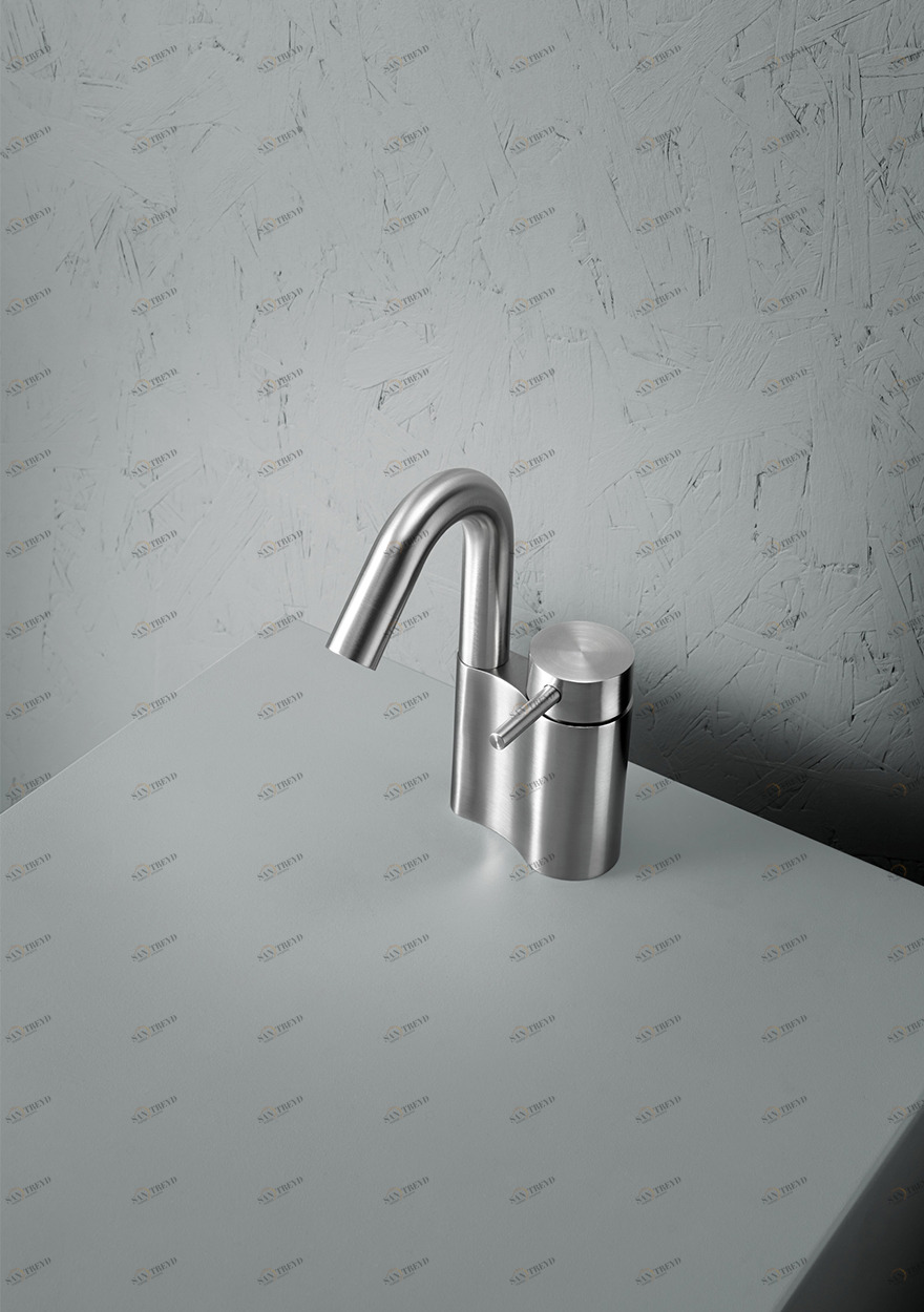 Оттаво. 13 01. Смеситель для умывальника Quadrodesign Ottavo