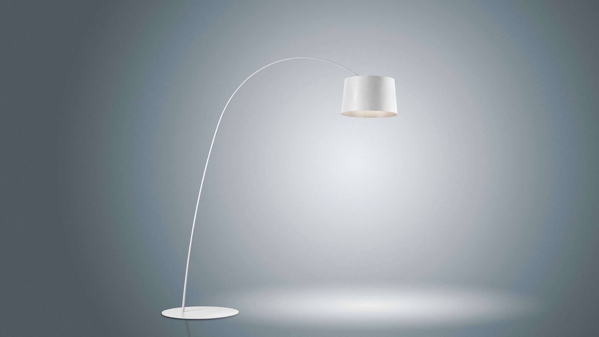 Дуговая лампа из композитного материала с металлическим основанием Foscarini ARCH-00111359 - Вид №9