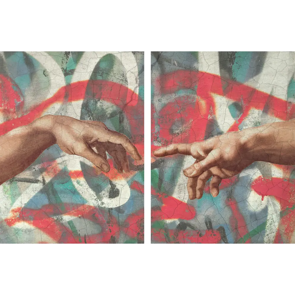 Картина модульная Лофт 45x60 см цвет разноцветный 2 шт POSTERMARKET STLM-2119625