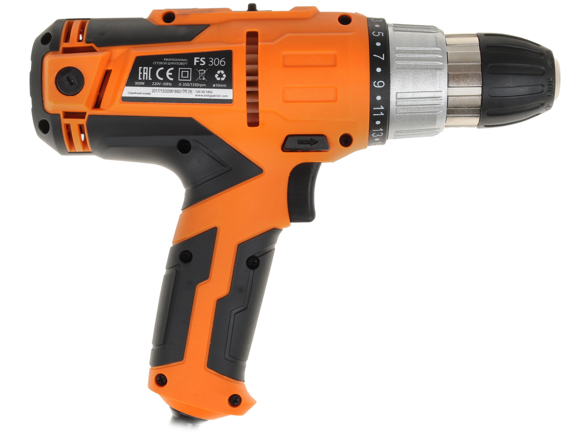 Дрель-шуруповерт Patriot FS 306 1133773 STDN-0060430 - Вид №1