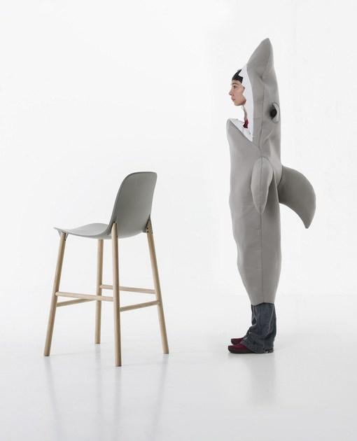 Kristalia Барный стул из полиуретана со спинкой Sharky sun-id-1443826 - Вид №7