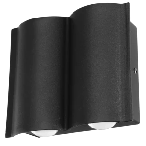 Светильник настенный уличный светодиодный влагозащищенный Duwi Nuovo 24367 0 IP54 теплый белый свет, цвет черный