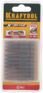 Набор бит KRAFTOOL 26121-2-50-10 1065210