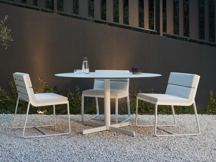 Bivaq Круглый алюминиевый стол с основанием 4 звезды Sit sun-id-1516165 - Вид №1