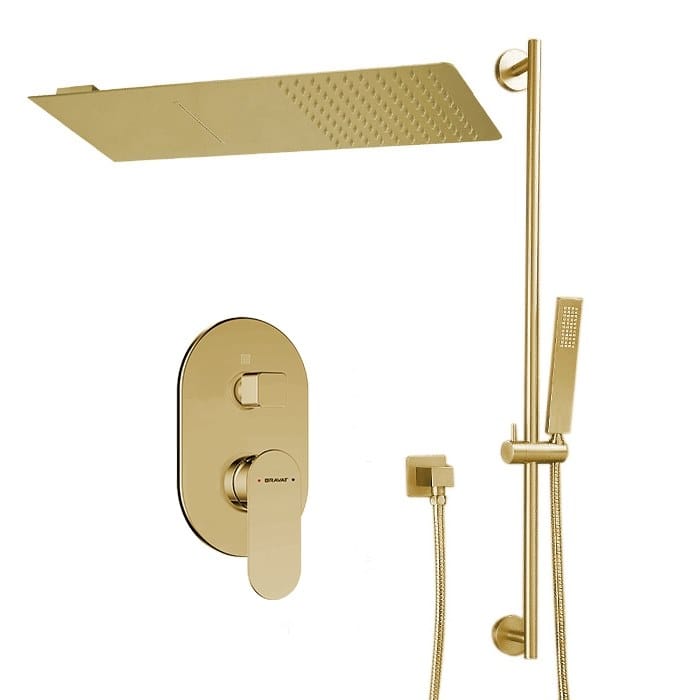 Латунный термостатический набор для душа с душем Fontana Showers FS1072 ARCH-00069246 - Вид №3