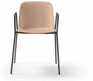 Quinti Sedute Стул полипропиленовый с подлокотниками Deep plastic