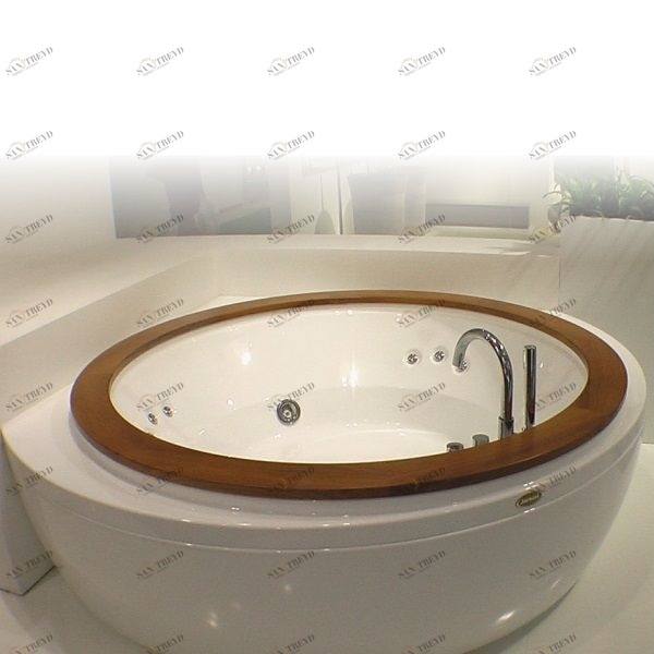 Ванна угловая с гидромассажем "TOP AQS" Nova Corner 9Q43-553A Jacuzzi 9Q43553A