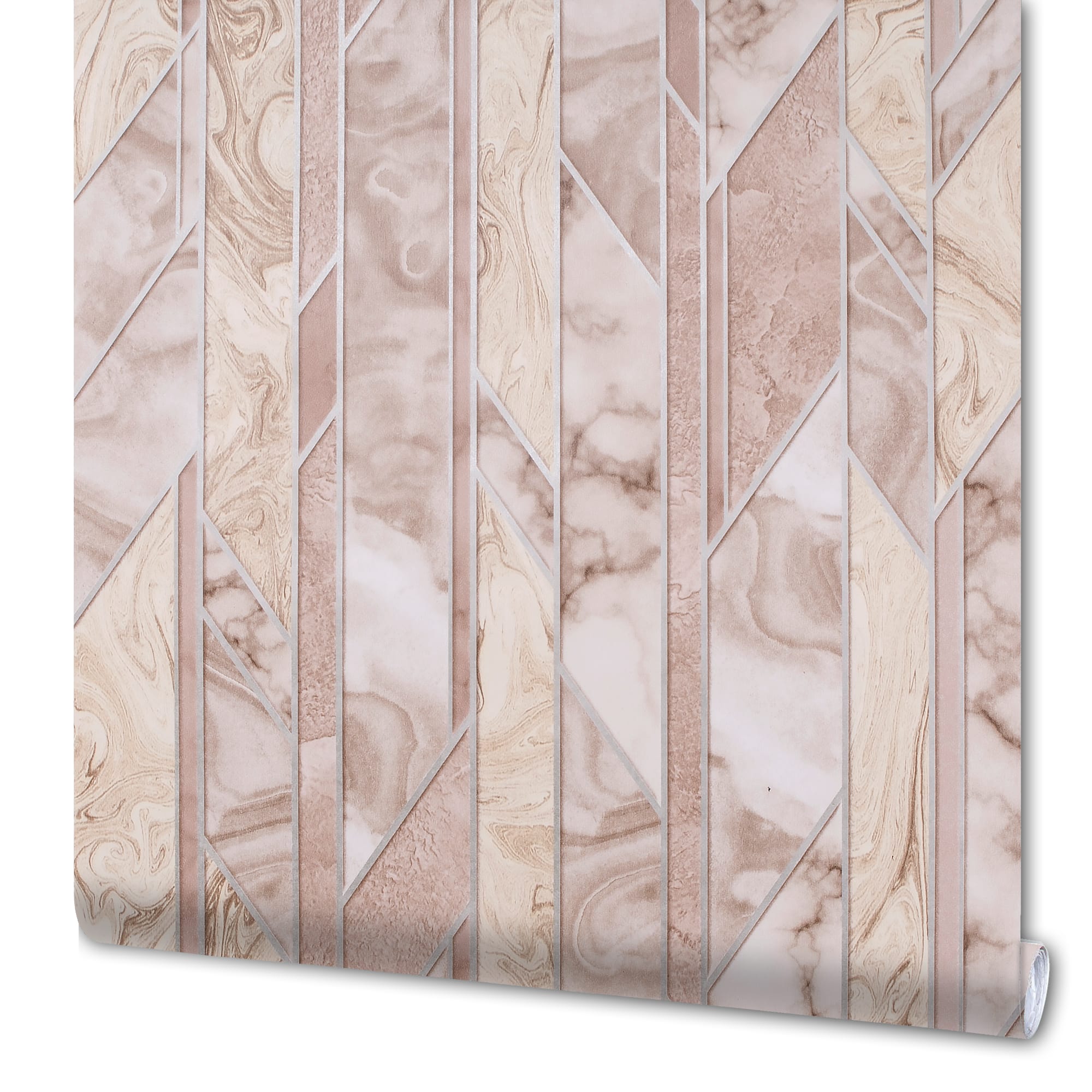 82938328 Обои бумажные бежевые 0.53 м 9089-61 Топаз Santreyd 