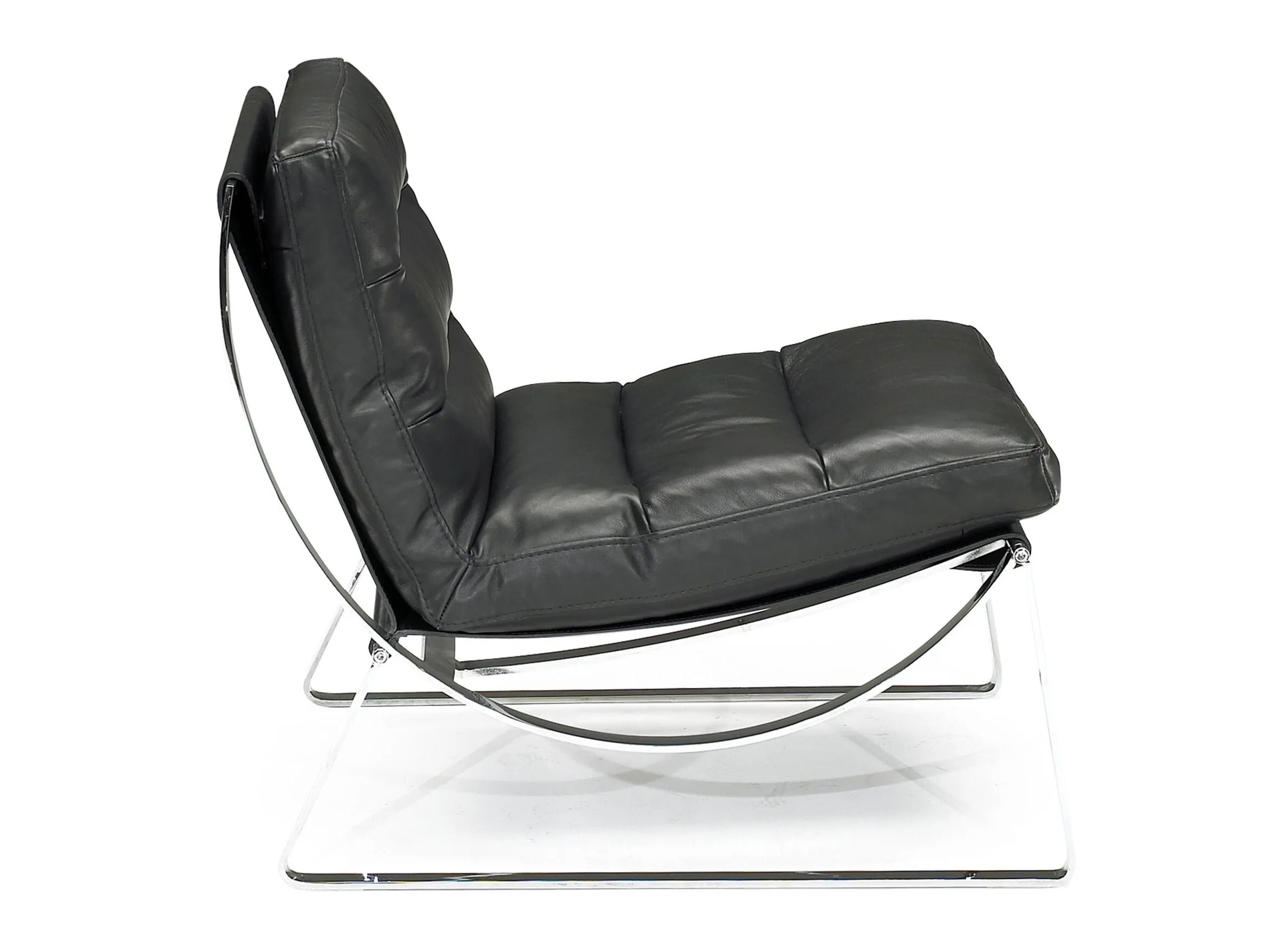 Кожаное кресло с салазками Natuzzi Italia CAMMEO ARCH-00137164 - Вид №1