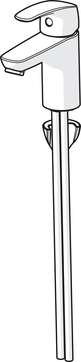 Oras 1010 Смеситель для умывальника 1010 Safira Хром  - Вид №2