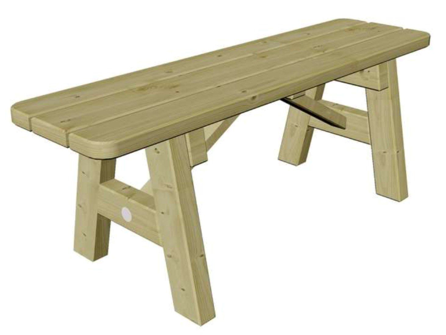 Садовая скамейка из сосны Pircher SIRMIONE ARCH-00062731