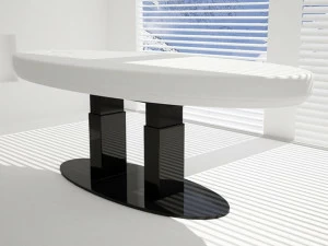 CODE Электрическая массажная кровать из лакированного массива дерева Aktice spa