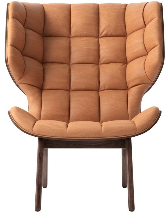 NORR11 Кожаное кресло с высокой спинкой Mammoth sun-id-1365304 - Вид №1