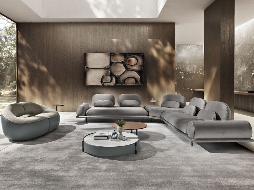 Модульный тканевый диван Max Divani SOSPIRO ARCH-00002829 - Вид №5