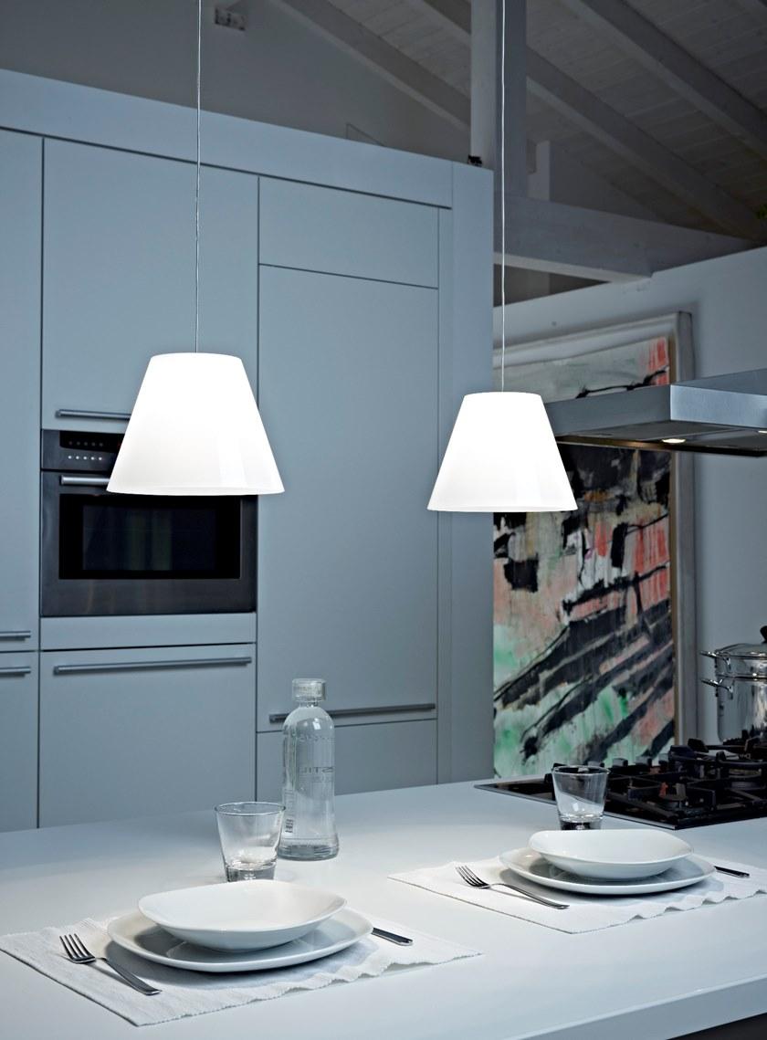 Rotaliana Светодиодный подвесной светильник из поликарбоната Dina sun-id-1499492 - Вид №1