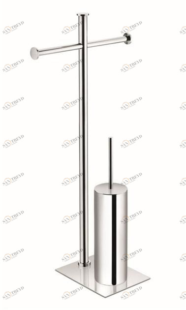 pomd'or Держатель для туалетной бумаги / ершик из хромированной латуни Kubic sun-id-1496286