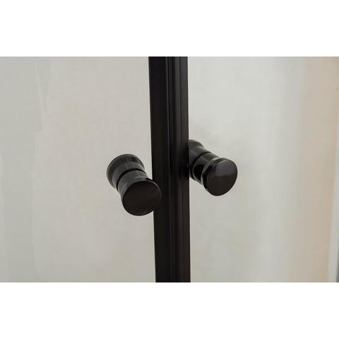 Orange E01-100TB/G Душевой уголок без поддона 100х100х190 черный Хром sun-id-1517255 - Вид №1