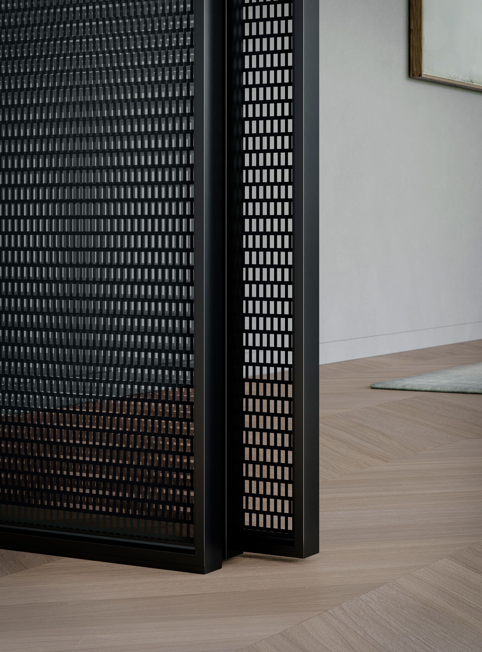 Стеклянная дверь Lualdi раздвижные и поворотные стеклянные системы ARCH-00112202 - Вид №4