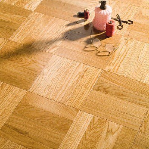 Штучный паркет Coswick Дуб Селект (Гладкая) 228,6х228,6 мм 11801101 - Вид №4