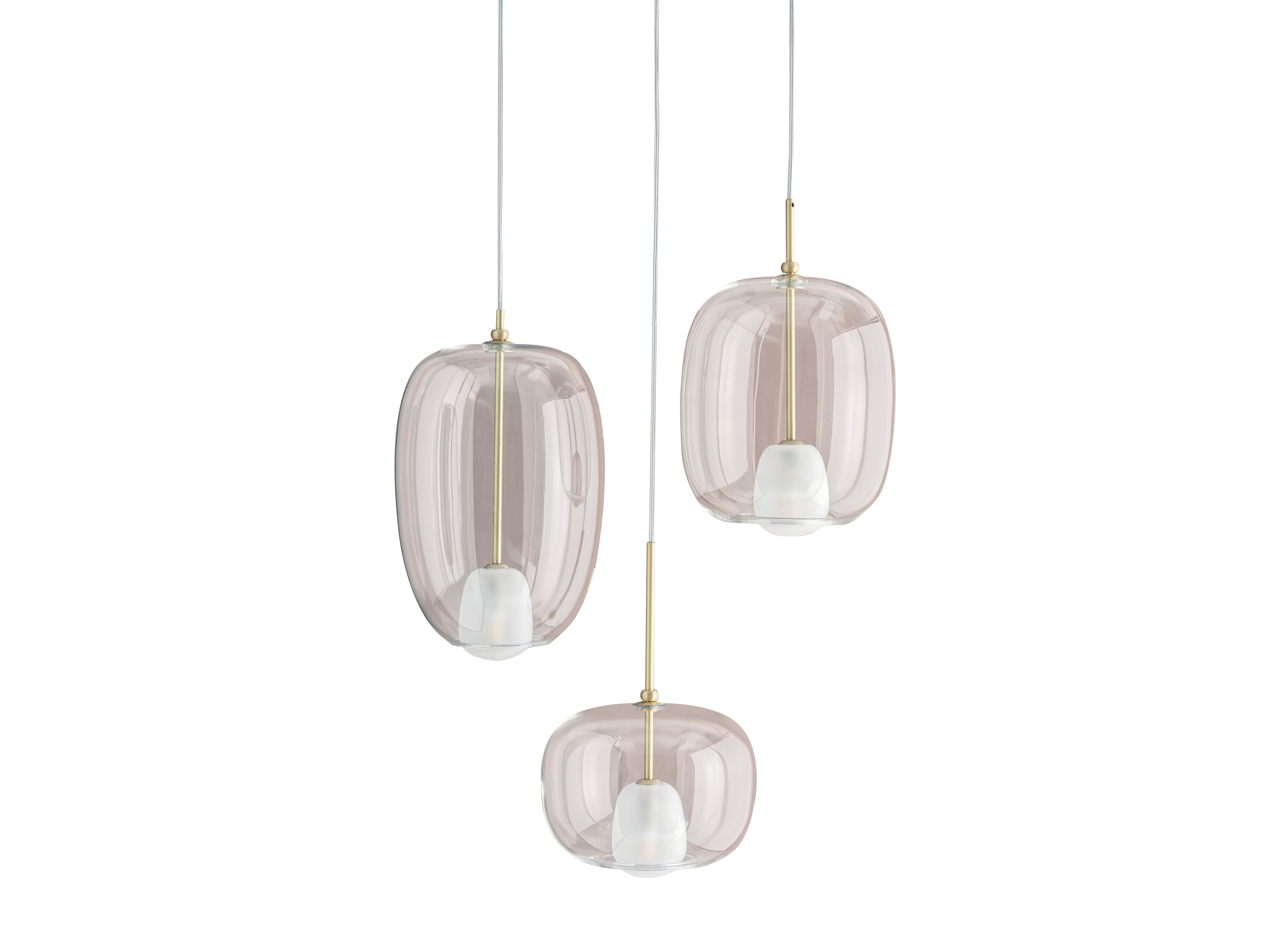 Подвесной светильник из боросиликатного стекла Bontempi Casa Blow ARCH-00138105