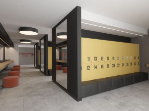 Деревянная мебель для раздевалок