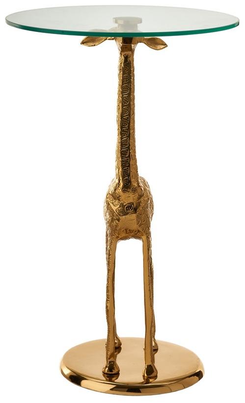 Pols Potten Круглый алюминиевый журнальный столик  300-010-025  - Вид №2