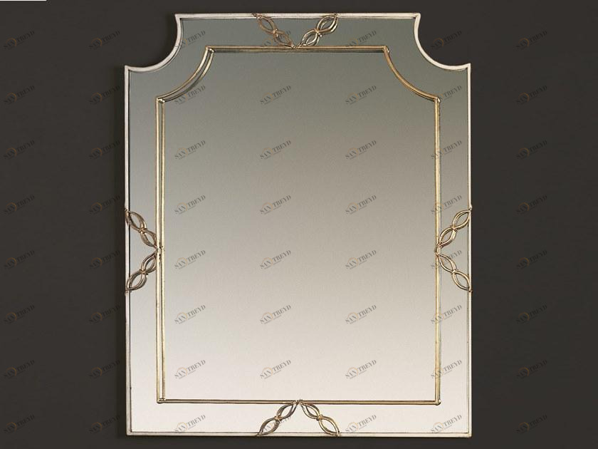 OFFICINACIANI Прямоугольное зеркало из кованого железа в настенной раме  Hf2006mi 