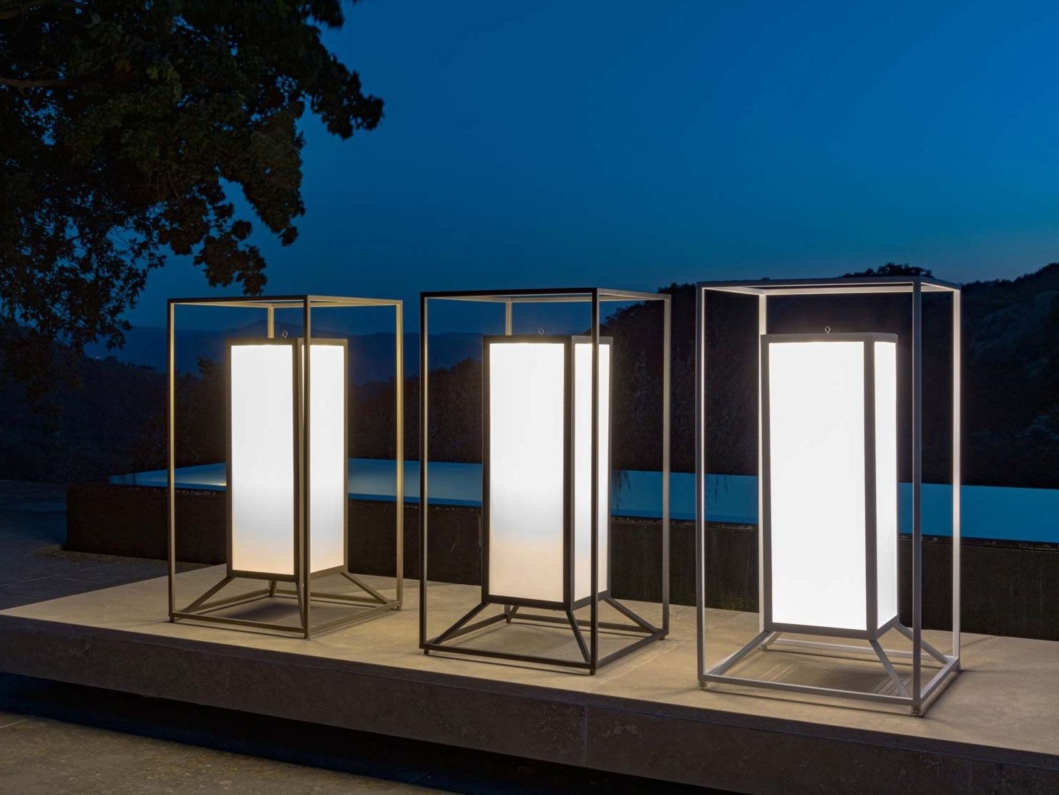 Алюминиевый светодиодный напольный торшер Talenti CleoSoft-alu ARCH-00065935 - Вид №1