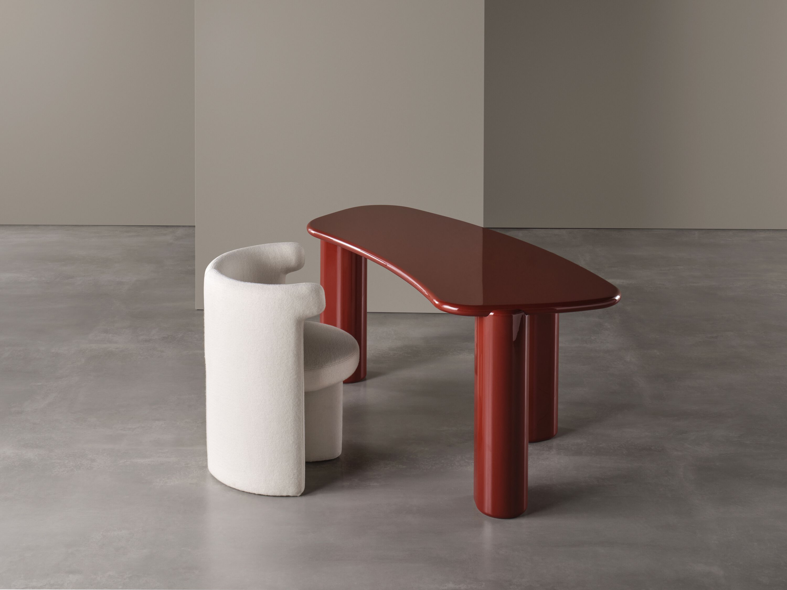 Лакированный письменный стол Meridiani HENRY ARCH-00016515 - Вид №2