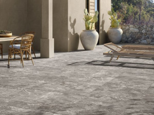 Напольное покрытие из керамогранита с эффектом камня